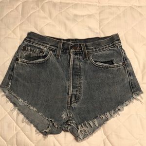 Levi cutoff shorts NEVER BEEN WORN